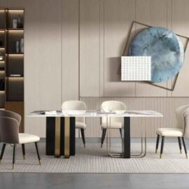 Aurean Panel Dining Table