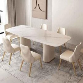 Linea Column Dining Table