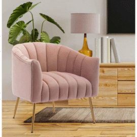 Cozy Corner Chair Pink