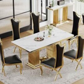 The Unifer Metal Dining Table