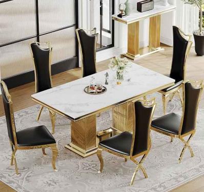 The Unifer Metal Dining Table