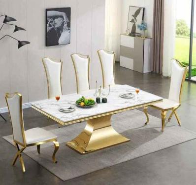 The Golden Glow Dining Table