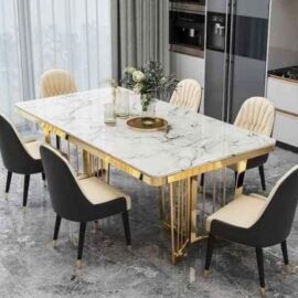 The Stainless Steel Star Dining Table