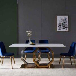 Emphasis Metal Dining Table