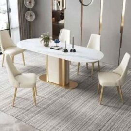 Octavian Metal Dining Table