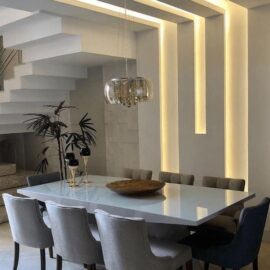 Midnight Harmony Dining Set